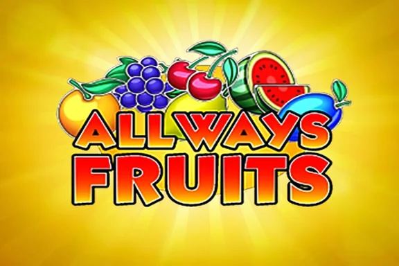 Capa do slot Allways Fruits