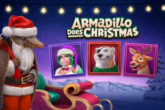 Capa do slot Armadillo Does Christmas