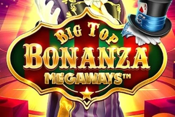 Capa do slot Big Top Bonanza Megaways
