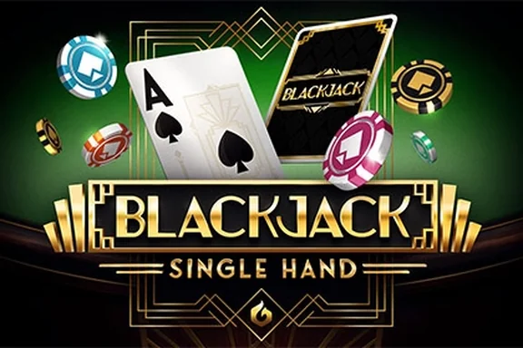 Capa do slot Blackjack Single Hand